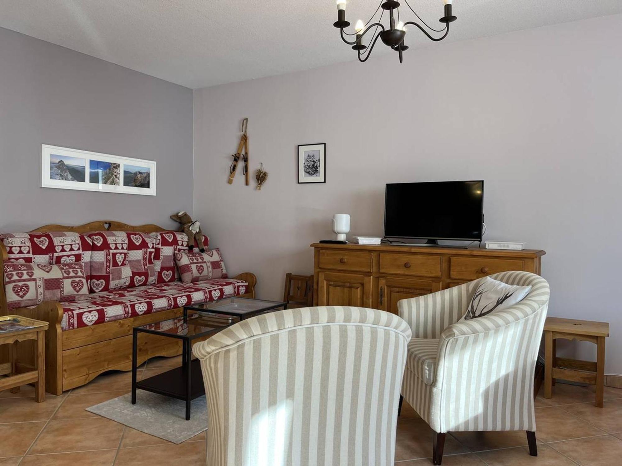 Appartement Fonctionnel Avec Balcon, Garage Et Wifi - Parfait Pour 4 Personnes Pres Des Pistes - Fr-1-548-25 빌라르 드 랑 외부 사진