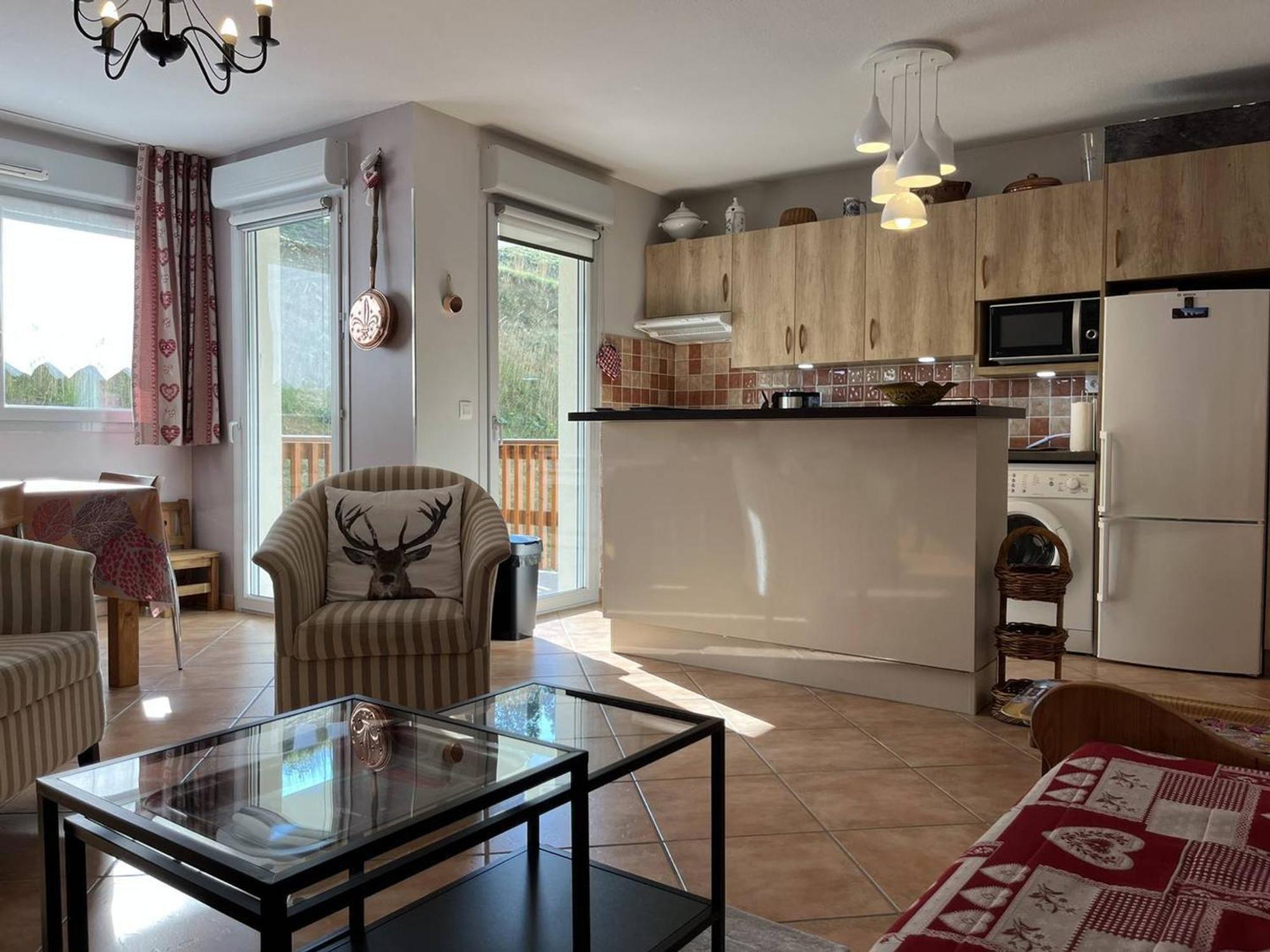 Appartement Fonctionnel Avec Balcon, Garage Et Wifi - Parfait Pour 4 Personnes Pres Des Pistes - Fr-1-548-25 빌라르 드 랑 외부 사진